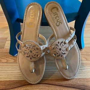 Taupe Sandals. Circus by Sam Edelman.